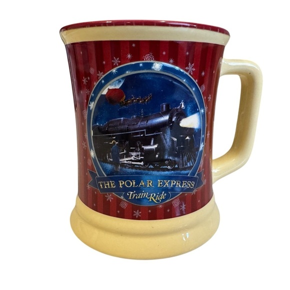Set of 4 Polar Express Train Ceramic Coffee Cups Series - Picture 7 of 11